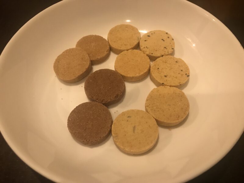 ベイク・ド・ナチュレ 豆乳おからクッキー(5種詰め合わせ)　皿
